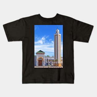 The Grand Mosque of Tangier. Kids T-Shirt